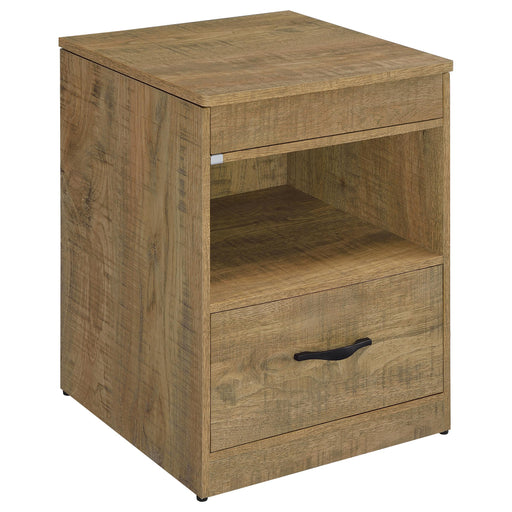 Fabre 1-drawer Extendable Top Nightstand Bedside Table Mango - 305792MGO