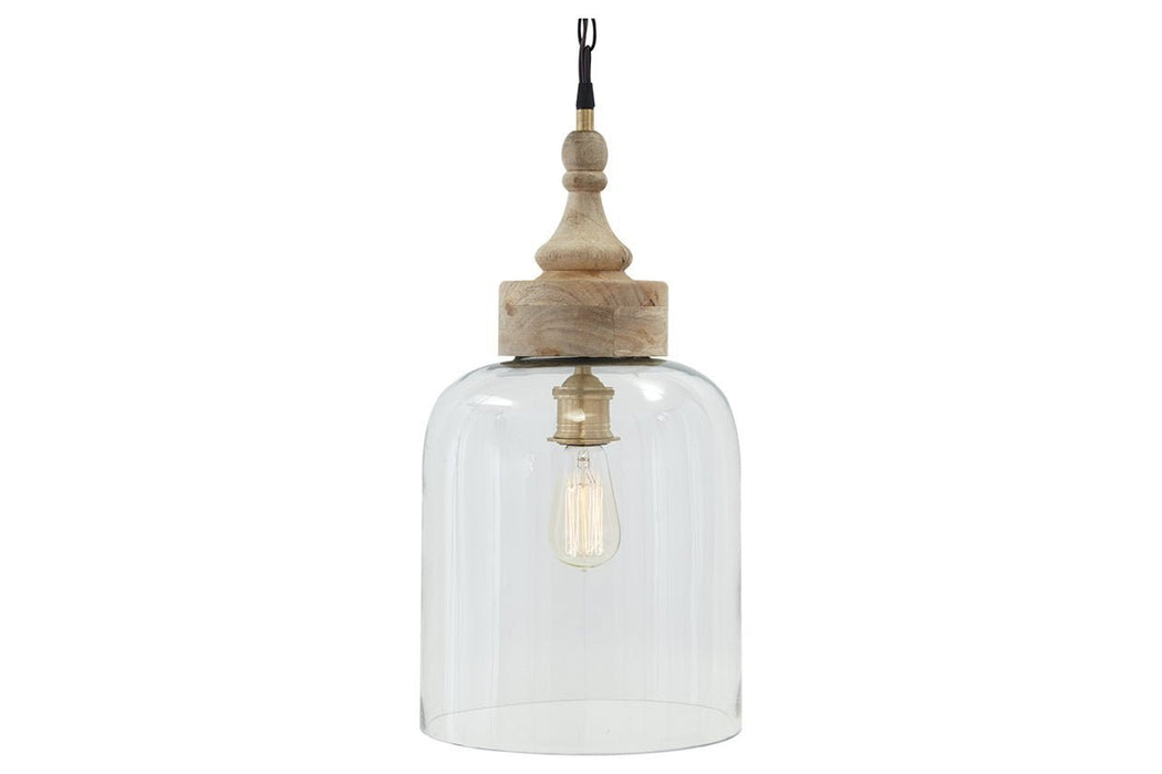 Faiz Transparent Pendant Light - Gate FurniturePendant