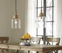 Faiz Transparent Pendant Light - Gate FurniturePendant