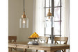 Faiz Transparent Pendant Light - Gate FurniturePendant