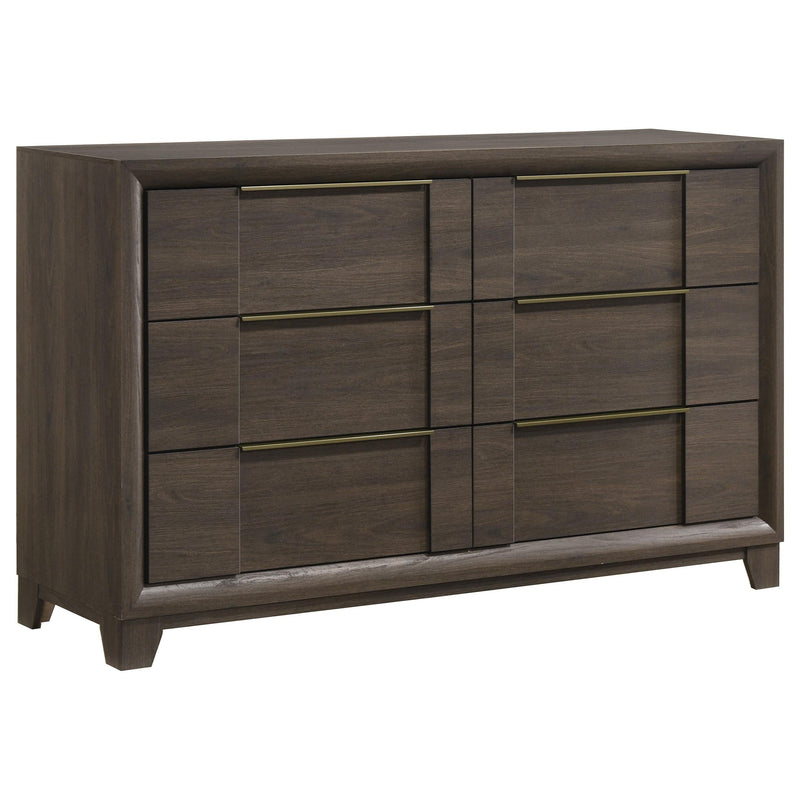 Farre 4-piece Queen Storage Bedroom Set Dark Brown - 225320Q-S4