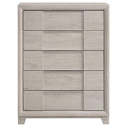 Farre 5-drawer Chest of Drawers Washed Grey - 225115