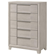 Farre 5-drawer Chest of Drawers Washed Grey - 225115