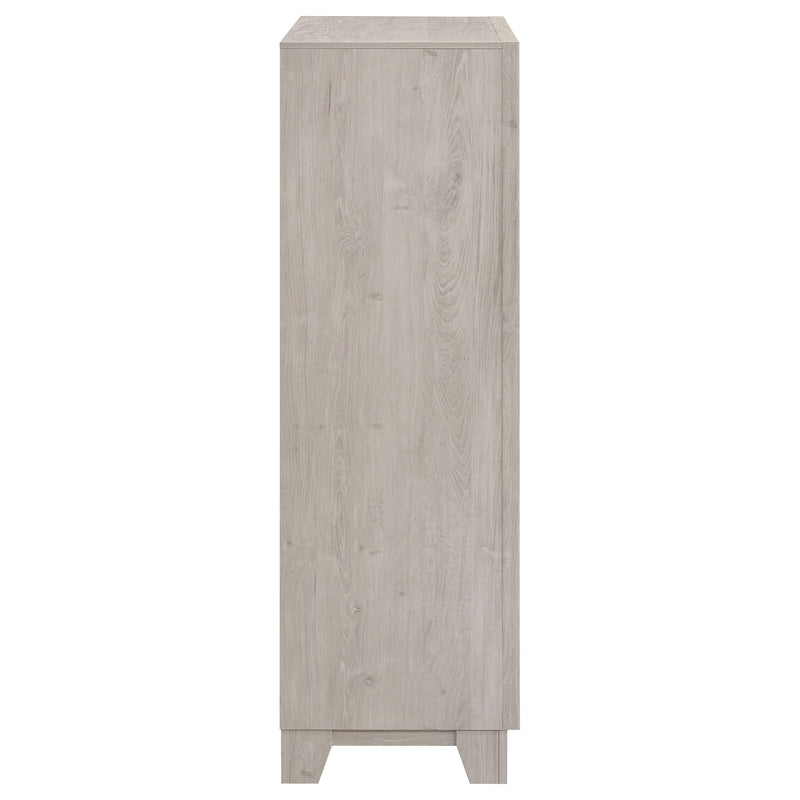 Farre 5-drawer Chest of Drawers Washed Grey - 225115