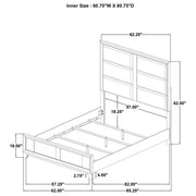Farre 5-piece Queen Bedroom Set Dark Brown - 225321Q-S5