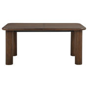 Faulkner 84-inch Extension Wood Dining Table Brown Oak - 115601