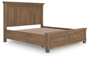 Feddinger California King Panel Storage Bed, Dresser and Nightstand - PCB779B20