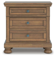 Feddinger California King Panel Storage Bed, Dresser and Nightstand - PCB779B20