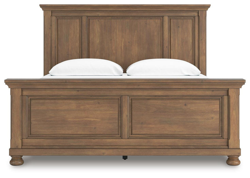 Feddinger King Panel Bed, Dresser, Mirror, Chest and 2 Nightstands - PCB779B22