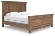 Feddinger Medium Brown King Panel Bed - PCB779B6