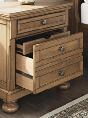 Feddinger Medium Brown Nightstand - PCB779-92