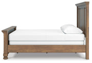 Feddinger Medium Brown Queen Panel Bed, Dresser, Mirror, Chest and Nightstand - PCB779B10