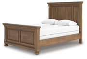 Feddinger Medium Brown Queen Panel Bed - PCB779B2