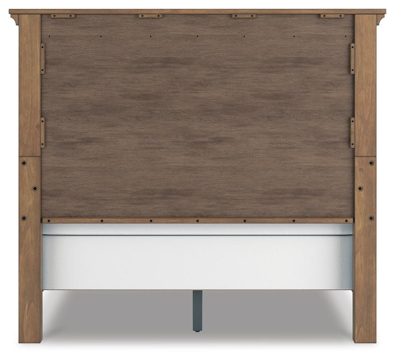 Feddinger Medium Brown Queen Panel Bed - PCB779B2