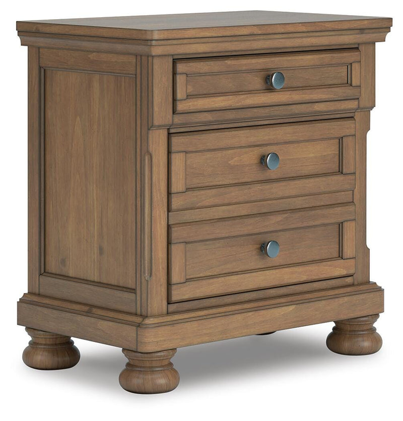 Feddinger Queen Panel Bed, Dresser, Mirror, Chest and 2 Nightstands - PCB779B19