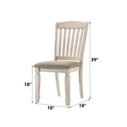 Fedele Side Chair (Set-2) - 77192