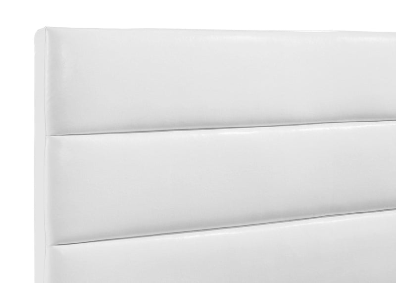 Felicity 5-piece Eastern King Platform Bedroom Set White - 203510KE-S5