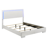 Felicity 5-piece Queen Bedroom Set White High Gloss - 203500Q-S5L