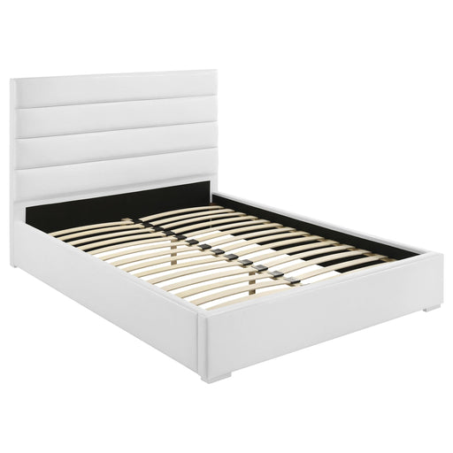 Felicity 53-inch Upholstered California King Bed White - 203511KW