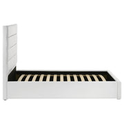 Felicity 53-inch Upholstered Twin Platform Bed White - 203511T