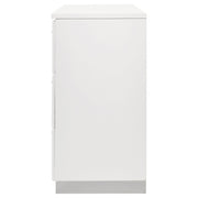 Felicity 6-drawer Dresser White High Gloss - 203503