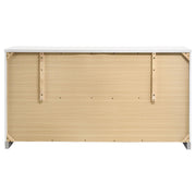 Felicity 6-drawer Dresser White High Gloss - 203503