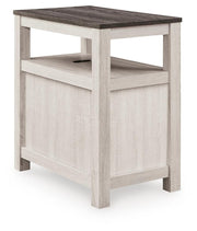 Fendenmore Brown Gray/Antique White Chairside End Table - T190-217