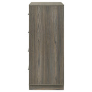 Fenwick 4-drawer Chest of Drawers Grey Oak - 224985