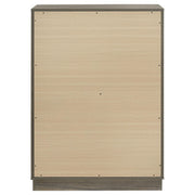 Fenwick 4-drawer Chest of Drawers Grey Oak - 224985