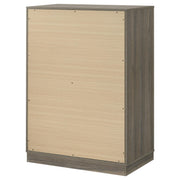 Fenwick 4-drawer Chest of Drawers Grey Oak - 224985