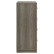 Fenwick 4-drawer Chest of Drawers Grey Oak - 224985