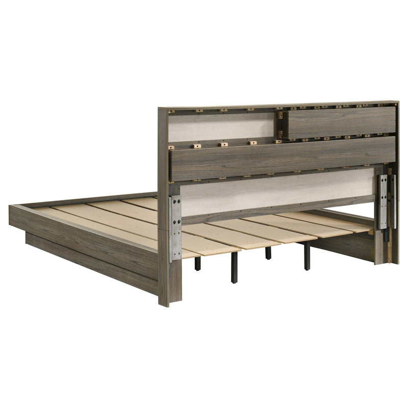 Fenwick 4-piece California King Bedroom Set Grey Oak - 224981KW-S4