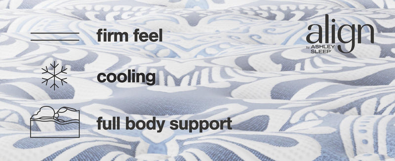 Firm Luxe 2.0 Blue King Mattress - M49641