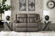 First Base Reclining Loveseat - Gate FurnitureLoveseat