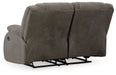 First Base Reclining Loveseat - Gate FurnitureLoveseat