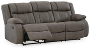 First Base Reclining Sofa and 2 Recliners - 68804U6