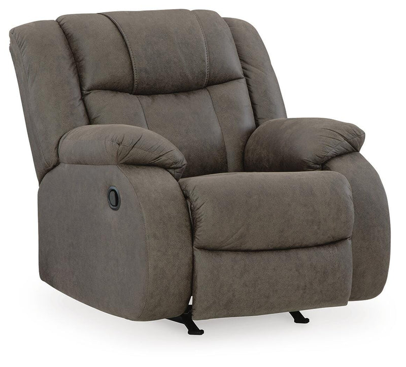 First Base Reclining Sofa and 2 Recliners - 68804U6