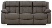 First Base Reclining Sofa - Lara FurnitureReclining Sofa