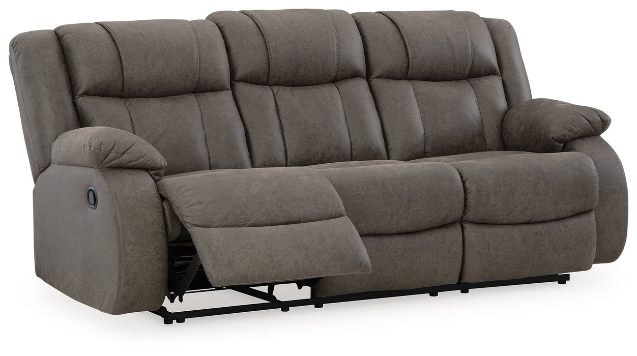 First Base Reclining Sofa - Gate FurnitureReclining Sofa
