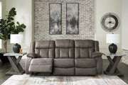 First Base Reclining Sofa - Lara FurnitureReclining Sofa