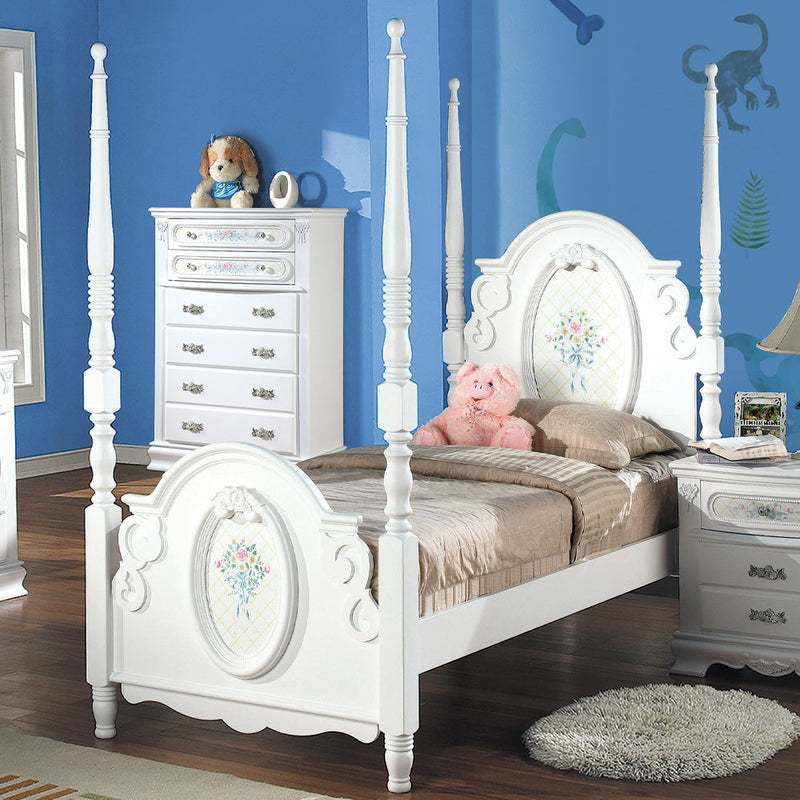 Flora Full Bed W/Poster - BD01637F