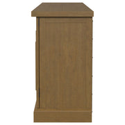 Florence 4-door Dining Sideboard Buffet Cabinet Rustic Honey - 180205