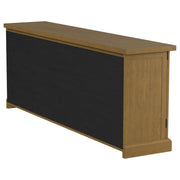 Florence 4-door Dining Sideboard Buffet Cabinet Rustic Honey - 180205