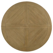 Florence Round 60-inch Wood Dining Table Rustic Honey - 180200