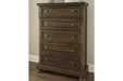 Flynnter Medium Brown Chest of Drawers - Gate FurnitureChest