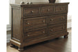 Flynnter Medium Brown Dresser - Gate FurnitureDresser