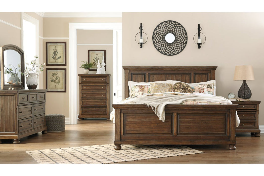Flynnter Medium Brown Nightstand - Gate FurnitureNightstand