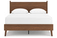 Fordmont Cognac Queen Panel Bed - Gate FurnitureQueen Bed