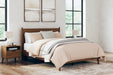 Fordmont Cognac Queen Panel Bed - Gate FurnitureQueen Bed