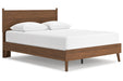 Fordmont Cognac Queen Panel Bed - Gate FurnitureQueen Bed
